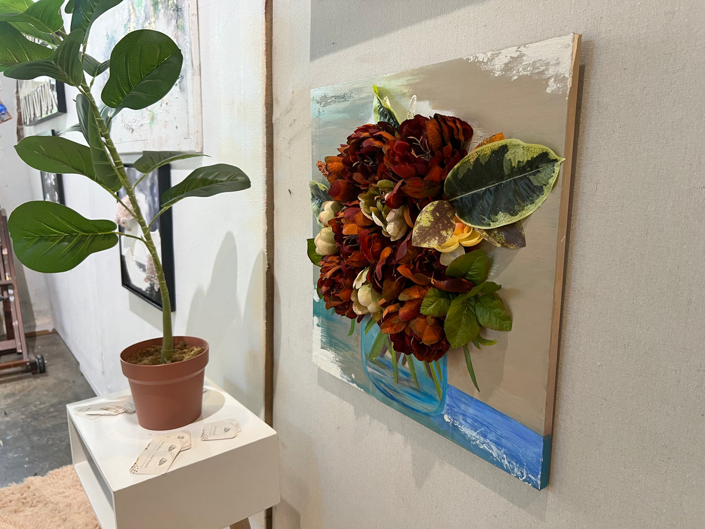 When Flowers Met the Sea